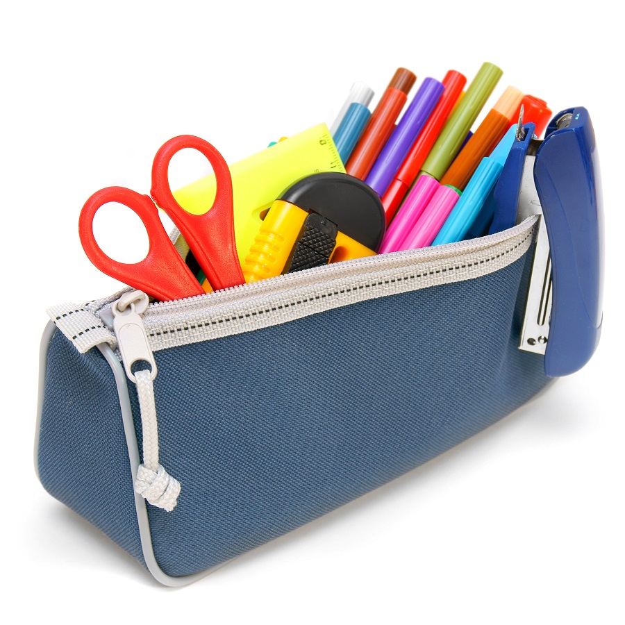 pencils in a pencil case