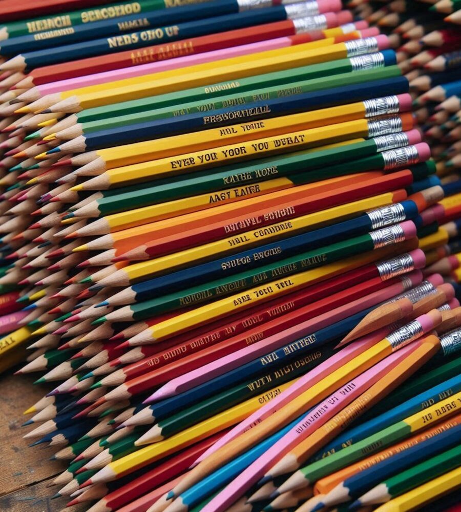 Personalised Pencils in Bulk